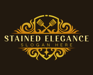 Decorative Elegant Restaurant logo design