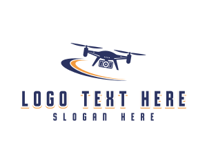 Flights - Swift Drone Surveillance logo design