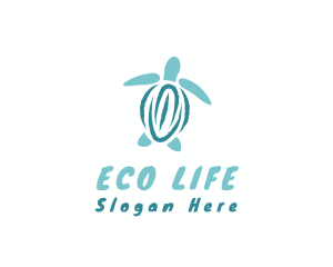 Species - Wild Sea Turtle logo design