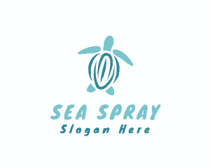 Wild Sea Turtle  logo design