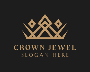 High-end Crown Jewels logo design