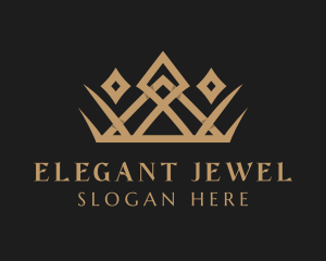 High-end Crown Jewels logo design