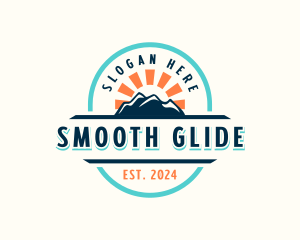 Mountain Outdoor  Adventure Logo