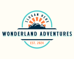 Mountain Outdoor  Adventure logo design