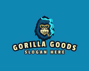 Smoking Gorilla Gaming logo design