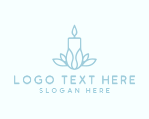 Decor - Eco Candle Wellness logo design