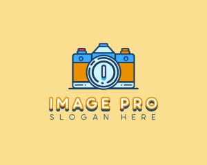 Camera Photography Lens logo design