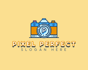 Camera Photography Lens logo design