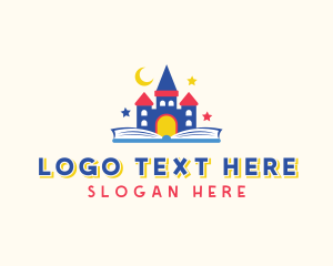 Storyteller - Learning Educational Book logo design