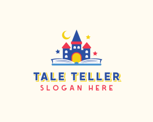 Storytelling - Learning Educational Book logo design