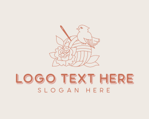 Tailor - Bird Tailoring Sewing logo design