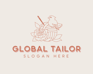 Bird Tailoring Sewing logo design