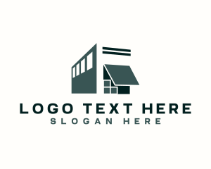 Minimalist - Warehouse Storage Building logo design