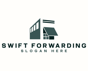 Warehouse Storage Building  logo design