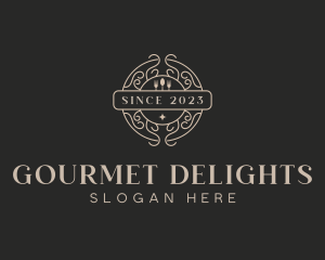 Gourmet Fine Dining logo design