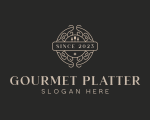 Gourmet Fine Dining logo design