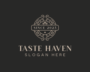 Gourmet Fine Dining logo design