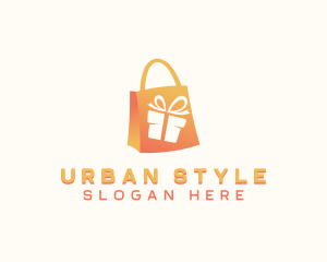 Shop - Gift Shopping Bag logo design