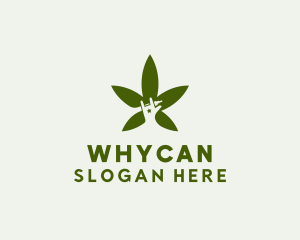 Ecigarette - Organic Cannabis Vape logo design