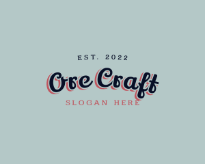 Retro Vintage Company logo design