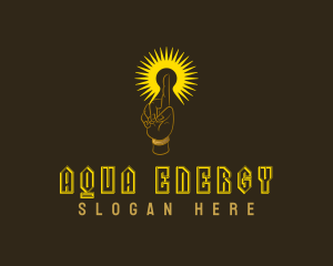 Finger Sun Energy logo design