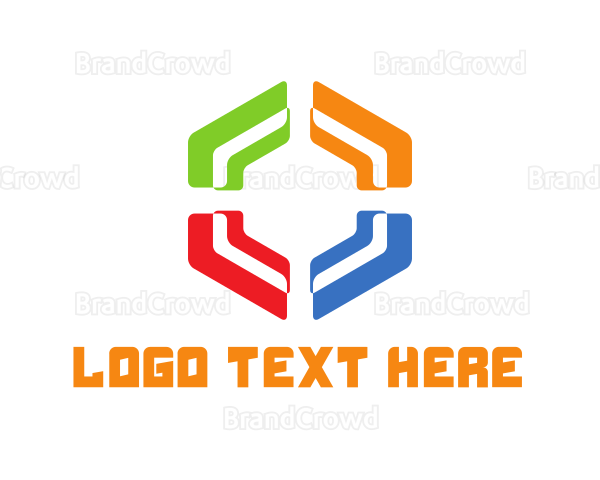 Generic Colorful Hexagon Logo