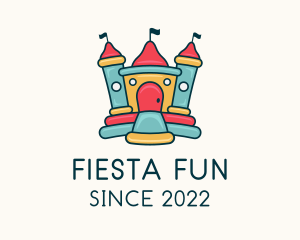 Party - Inflatable Castle Party logo design