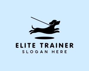 Trainer - Dachshund Pet Trainer logo design