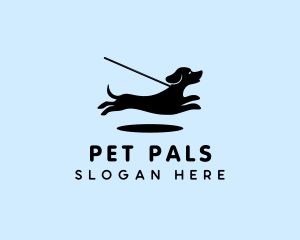 Dachshund Pet Trainer logo design