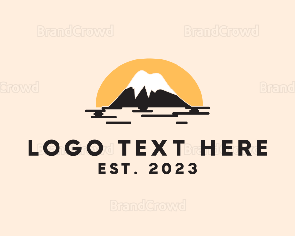 Nature Outdoor Mountain Logo