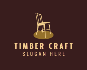 Wood - Wood Chair Furniture logo design