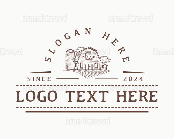 Rustic Farm Barn Logo