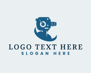 Dslr - Camera Film Photography logo design