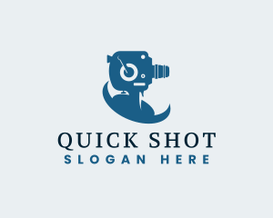 Shoot - Camera Film Photography logo design