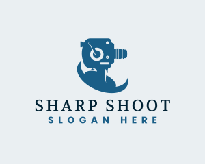 Shoot - Camera Film Photography logo design