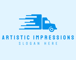 Delivery Truck Trucking logo design