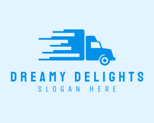 Delivery Truck Trucking logo design