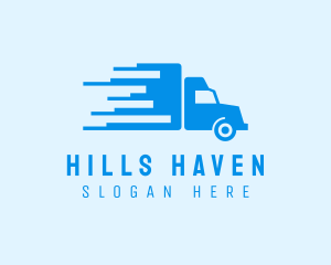 Delivery Truck Trucking logo design