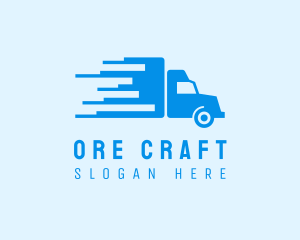 Delivery Truck Trucking logo design