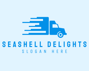 Delivery Truck Trucking logo design