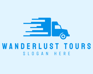 Delivery Truck Trucking logo design