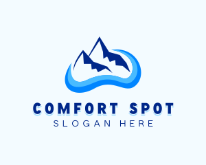 Mountain River Travel logo design