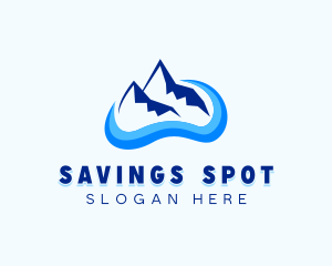 Mountain River Travel logo design