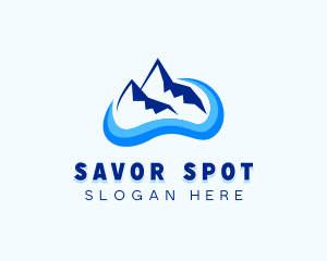 Mountain River Travel logo design