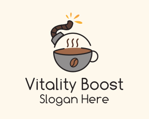 Coffee Espresso Bomb  Logo