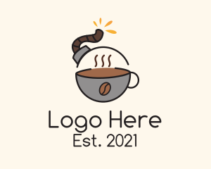 Latte - Coffee Espresso Bomb logo design