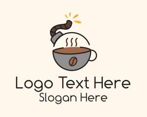 Coffee Espresso Bomb  Logo