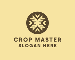 Wheat Grain Farm logo design