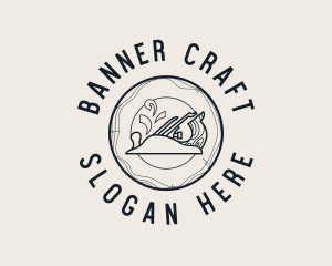 Carpenter Wood Planer  logo design