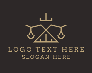 Paralegal - Financial Law Firm logo design